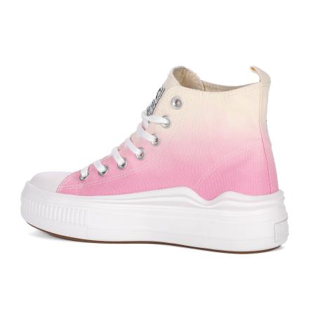 Женские высокие кеды British Knights KAYA FLOW MID B51-3736-02, розовые