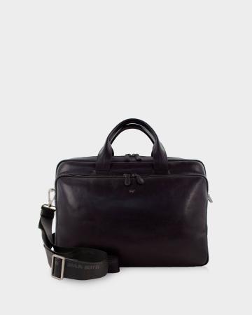 Мужская сумка для документов Braun Buffel PARMA Business Bag L 75366, черная