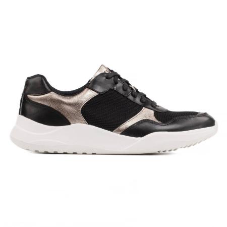 Женские кроссовки Clarks Sift Lace 26147207, черные