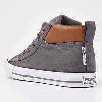KAYA PRO B50-3736-03 - Мужские высокие кеды British Knights, серые