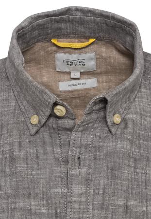 Мужская рубашка Camel Active Shortsleeve Shirt 409212-1S22, серая