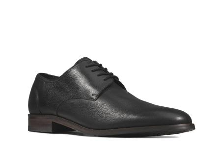 Мужские дерби Clarks Flow Plain 26150244, черные