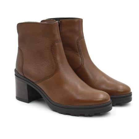 Женские ботинки на молнии ARA MANTOVA ST 2.0 12-47381-66, коньячные