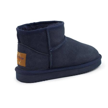 Женские полусапоги из овчины (угги) EMU Ridge SMU Sophie Micro RW10937, синие