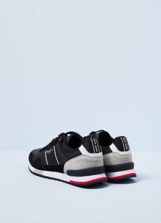 Мужские кроссовки Pepe Jeans London CROSS 4 COURT PMS30757, черные