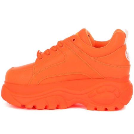 Женские кроссовки Buffalo shoes 1337-14 1533074, оранжевые