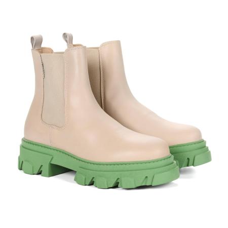 Женские челси Bullboxer 517505E6L_BEIG, бежевые
