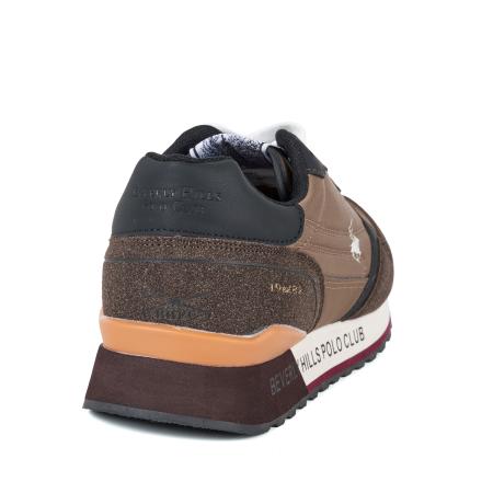 Мужские кроссовки Beverly Hills Polo Club KING POWER MIX BHM523105, коричневые