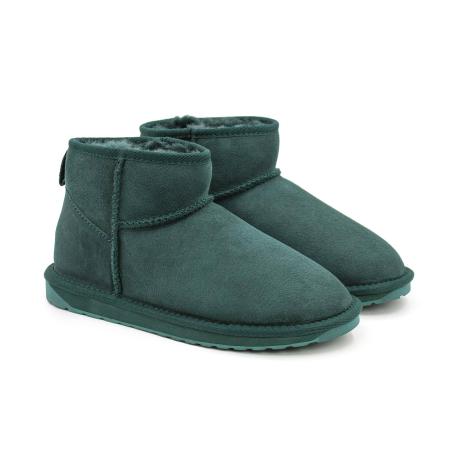 Женские ботинки из овчины (угги) EMU Australia Stinger Micro W10937 (жен. полусапоги из овчины (у W10937, зеленые