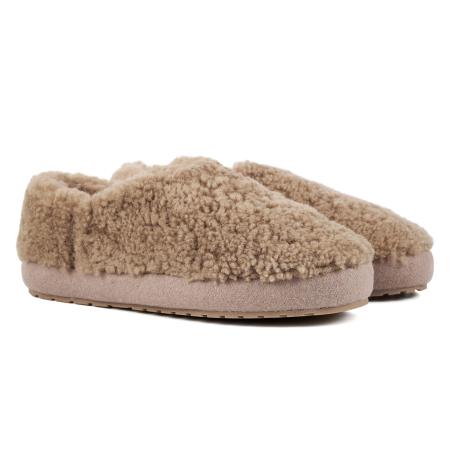 Женские тапочки EMU Australia Slipper Aston W13207, коричневые