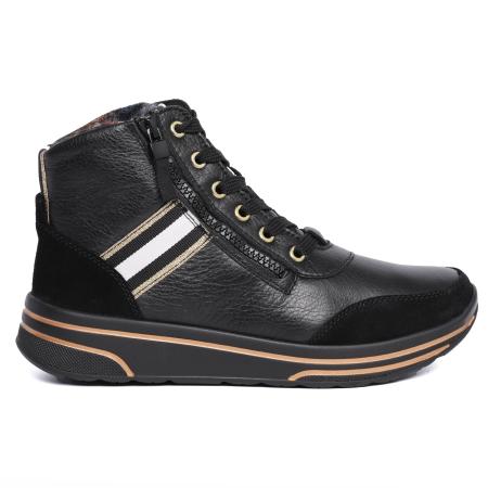 Женские ботинки ARA SAPPORO 2.0 12-32499-01, черные