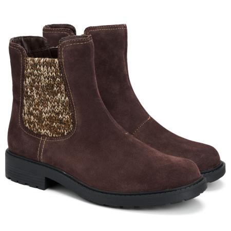 Женские полусапоги Clarks Opal Sky 26167848, коричневые