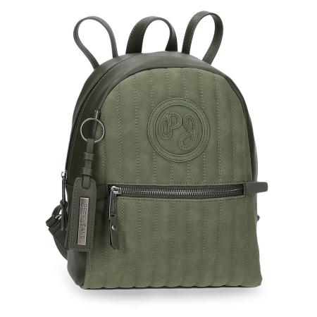 Женский рюкзак Pepe Jeans Bags MOCHILA 28CM PJL LIA TAUPE 78121-AW22, зеленый