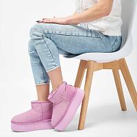 Stingers Stinger Micro Flatform W13082 - Женские угги EMU Australia, фиолетовый Stingers Stinger Micro Flatform W13082 - Женские угги EMU Australia, фиолетовый