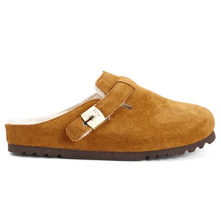 Женские тапочки SCHOLL GRACE F F316351175, коньячные