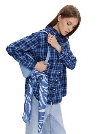 FLANNEL CHECK RELAXED SHIRT 4300052