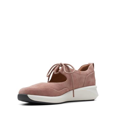 Женские туфли на ремешке Clarks Un Rio Skip 26159937, розовые