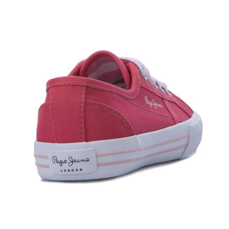 Детские кеды Pepe Jeans London BAKER BASIC GIRLS PGS30335, бордовые