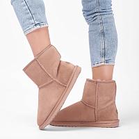 Stinger Mini W10003 - Женские полусапоги из овчины (угги) EMU Australia, розовые