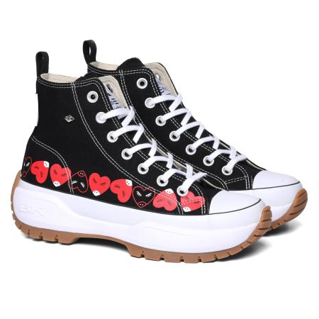 Женские высокие кеды British Knights KAYA MID FLY B52-3714-01, черные Женские высокие кеды British Knights KAYA MID FLY B52-3714-01, черные