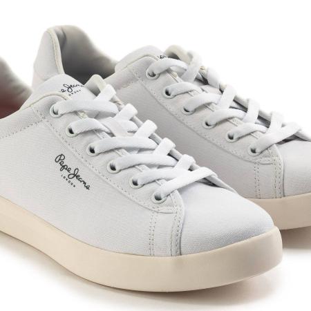 Мужские кеды Pepe Jeans London ROLAND BASIC PMS30522, белые Мужские кеды Pepe Jeans London ROLAND BASIC PMS30522, белые