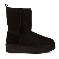 Stingers Stinger Lo Flatform W13190 - Женские полусапоги из овчины (угги) EMU Australia, черные Stingers Stinger Lo Flatform W13190 - Женские полусапоги из овчины (угги) EMU Australia, черные