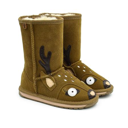 Детские угги EMU Australia Deer K12073, коричневые