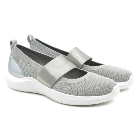 Женские туфли на ремешке Clarks Nova Sol 26159988, серые
