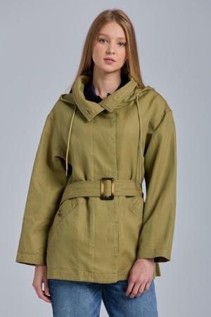 LINEN BLEND BELTED JACKET 4700221