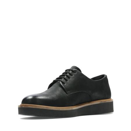 Женские дерби Clarks Baille Stitch 26157436, черные