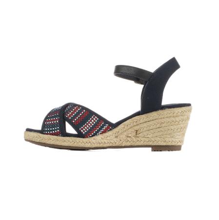 Женские босоножки Tom Tailor Shoes 6990910, синие Женские босоножки Tom Tailor Shoes 6990910, синие