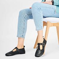 44405131-1000 - Женские туфли на ремешке Bugatti, черные 44405131-1000 - Женские туфли на ремешке Bugatti, черные