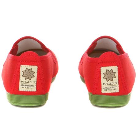 Слипоны Petalous CLASSIC KUNFU PEAN2, красные
