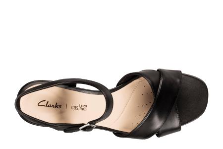 Женские босоножки Clarks Sheer35 Strap 26148433, черные