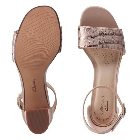 Женские босоножки Clarks Jocelynne Cam 26160567, розовые