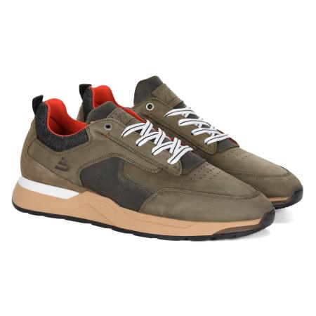 Мужские кроссовки Bullboxer 855P21793AOLBK, оливковые