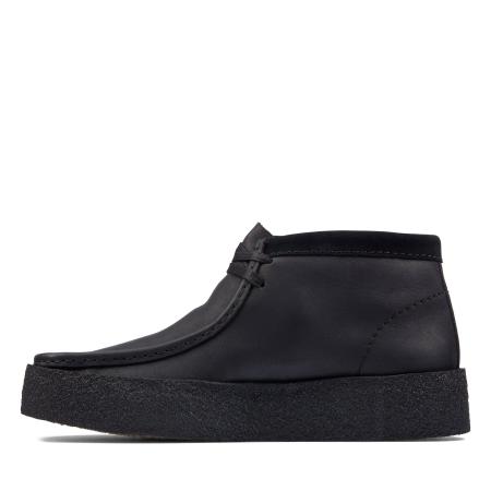Мужские ботинки Clarks WallabeeCup Bt 26163169, черные Мужские ботинки Clarks WallabeeCup Bt 26163169, черные