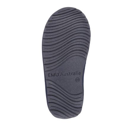 Детские полусапоги из овчины (угги) EMU Australia Wallaby Mini K10103, синие