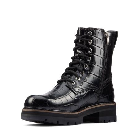 Женские высокие ботинки Clarks Orianna Hi 26161103, черные