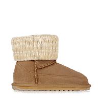 Eccles K12610 - Детские полусапоги из овчины (угги) EMU Australia, коричневые