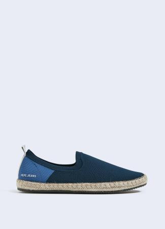 Мужские эспадрильи Pepe Jeans London TOURIST SLIP ON KNIT PMS10299, синие