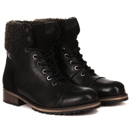 Женские высокие ботинки Pepe Jeans London MELTING WARM PLS50329, черные