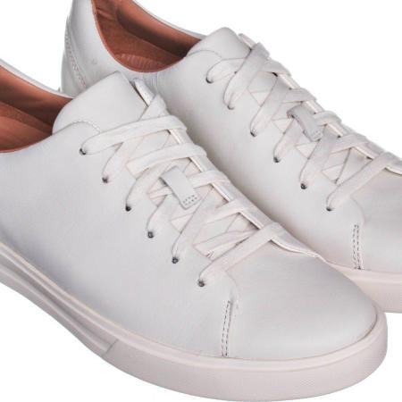 Мужские кеды Clarks Un Costa Lace 26140164, белые