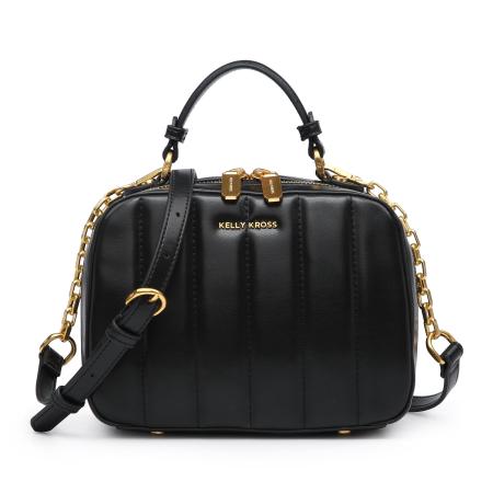 Женская сумка хэнд Kelly Kross DAPHINE KK1808-4, черная