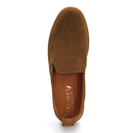 Мужские слипоны Clarks 22203263, коричневые
