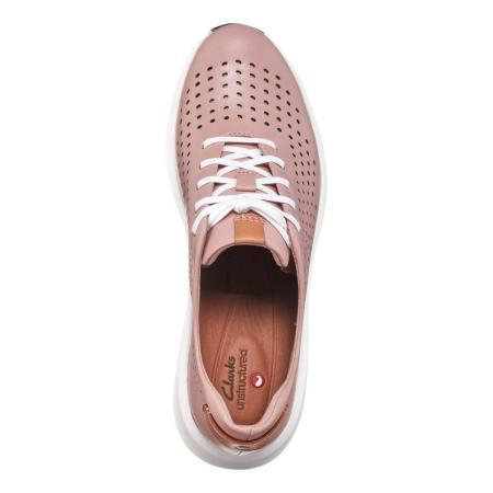 Женские кроссовки Clarks Un Rio Tie 26148715, розовые