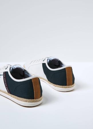 Мужские кеды Pepe Jeans London MAUI TAPE URBAN PMS10296, белые