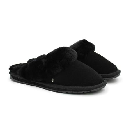 Женские тапочки EMU Australia Jolie W10015, черные