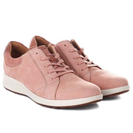 Женские полуботинки Clarks Un Adorn Lace 26141437, розовые