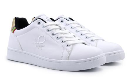 Женские кеды United Colors of Benetton Cupsole BTW124001, белые